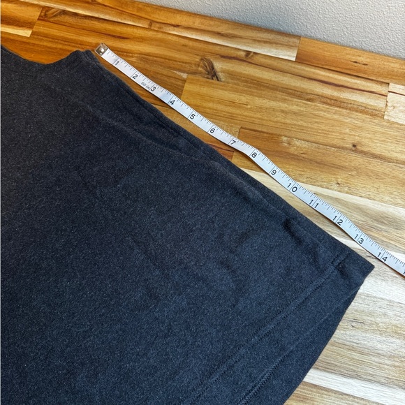 Pact Organic Cotton Tank Top M Gray Sleeveless Knit Shell Basic Layer - Picture 8 of 8